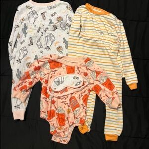Adorable Kids Pajama Sets- Fall Colors